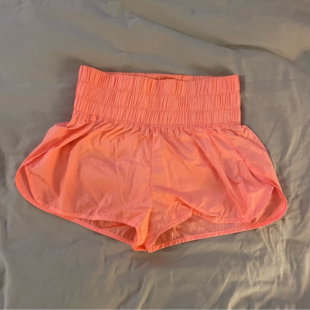 FP Movement The Way Home Coral Running Shorts